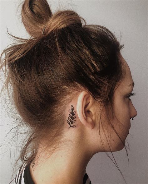 75 Behind the Ear Tattoo Ideas for Subtle Expression